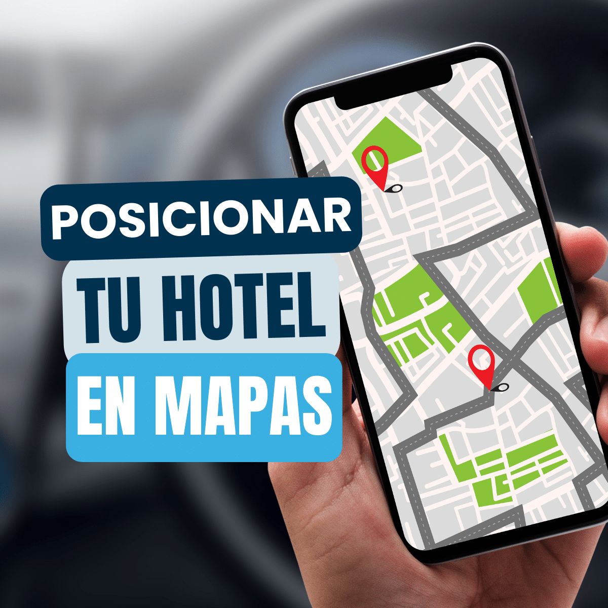 posicionar hotel mapas