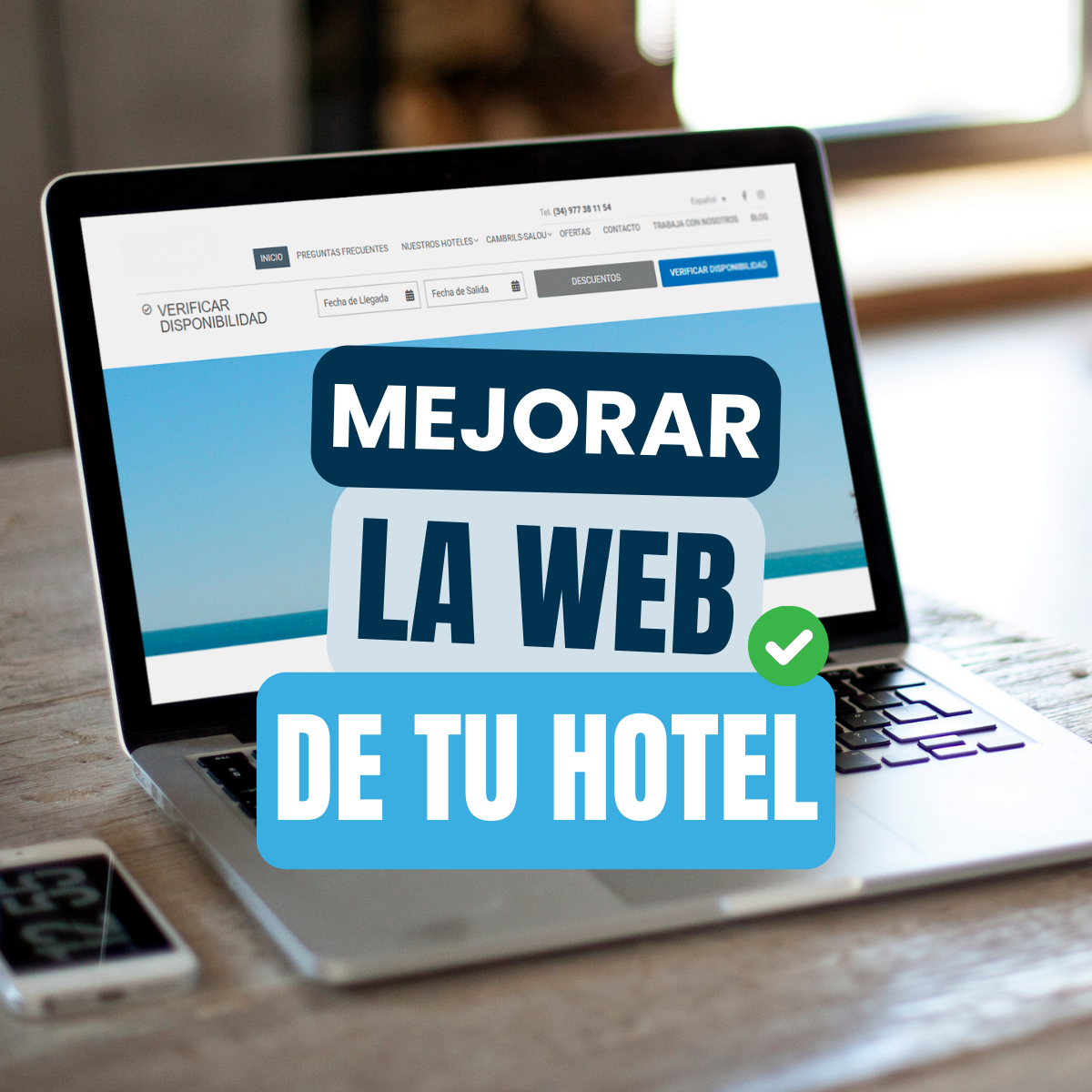 mejorar web hotel